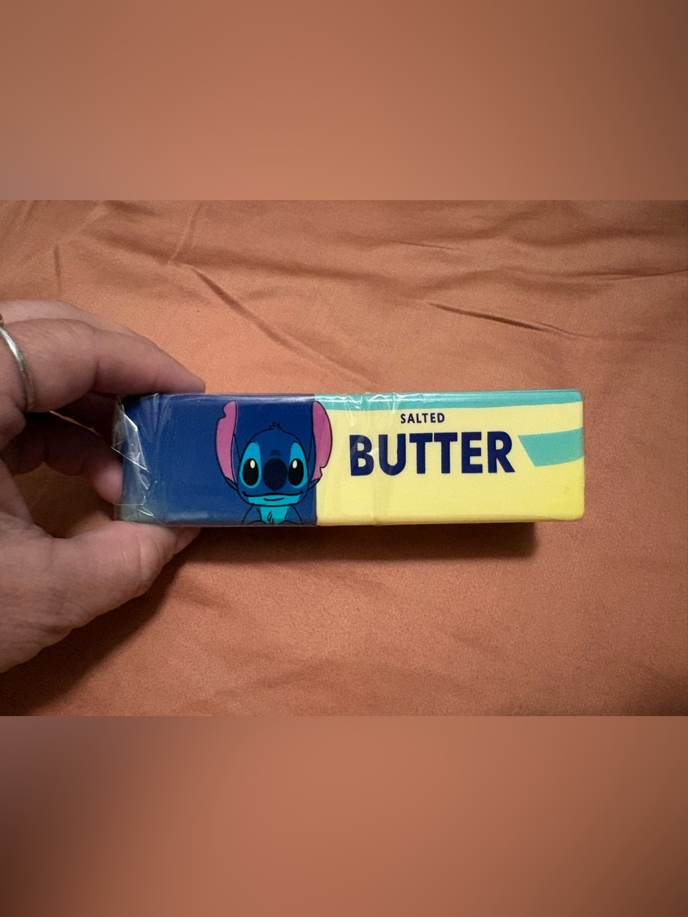 Salted Butter Squishy Slow Rising Soft Sensory Toy with Stitch